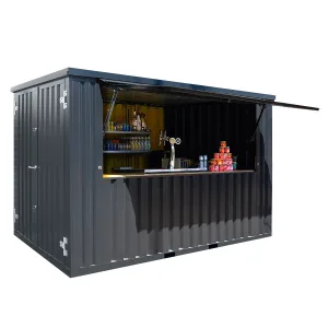 Conteneur Bar Démontable 4×2 XL RAL 7016