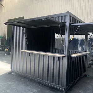 Conteneur maritime de 3 mètres transformé – café-bar 3 balles