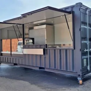 conteneur de cuisine de restaurant de 6 mètres
