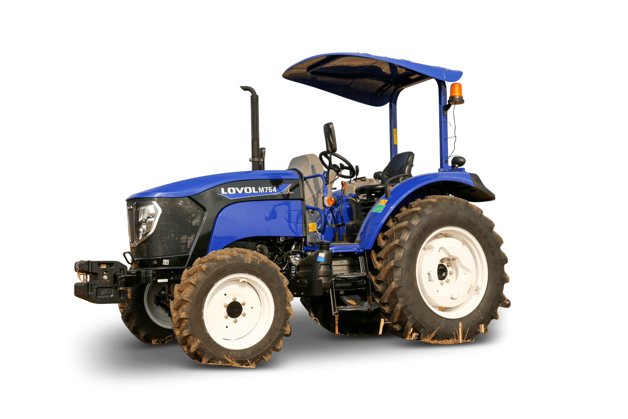 Tracteur agricole compact Lovol M754R..