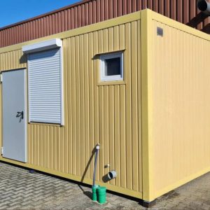 Conteneur habitable compact W4-2 – 18 m² d'espace utilisable